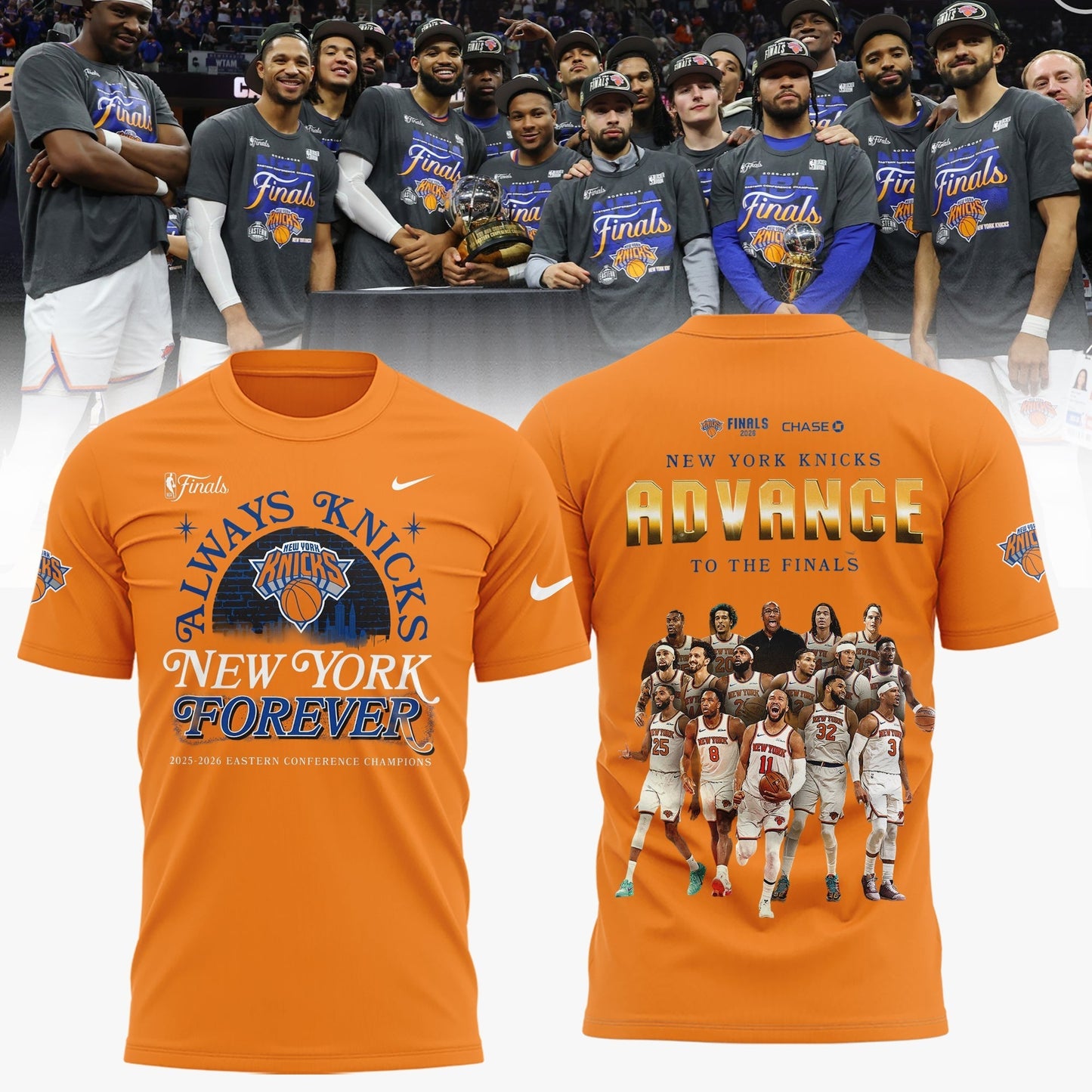 New York Knicks 2026 Eastern Conference Champions T-shirt