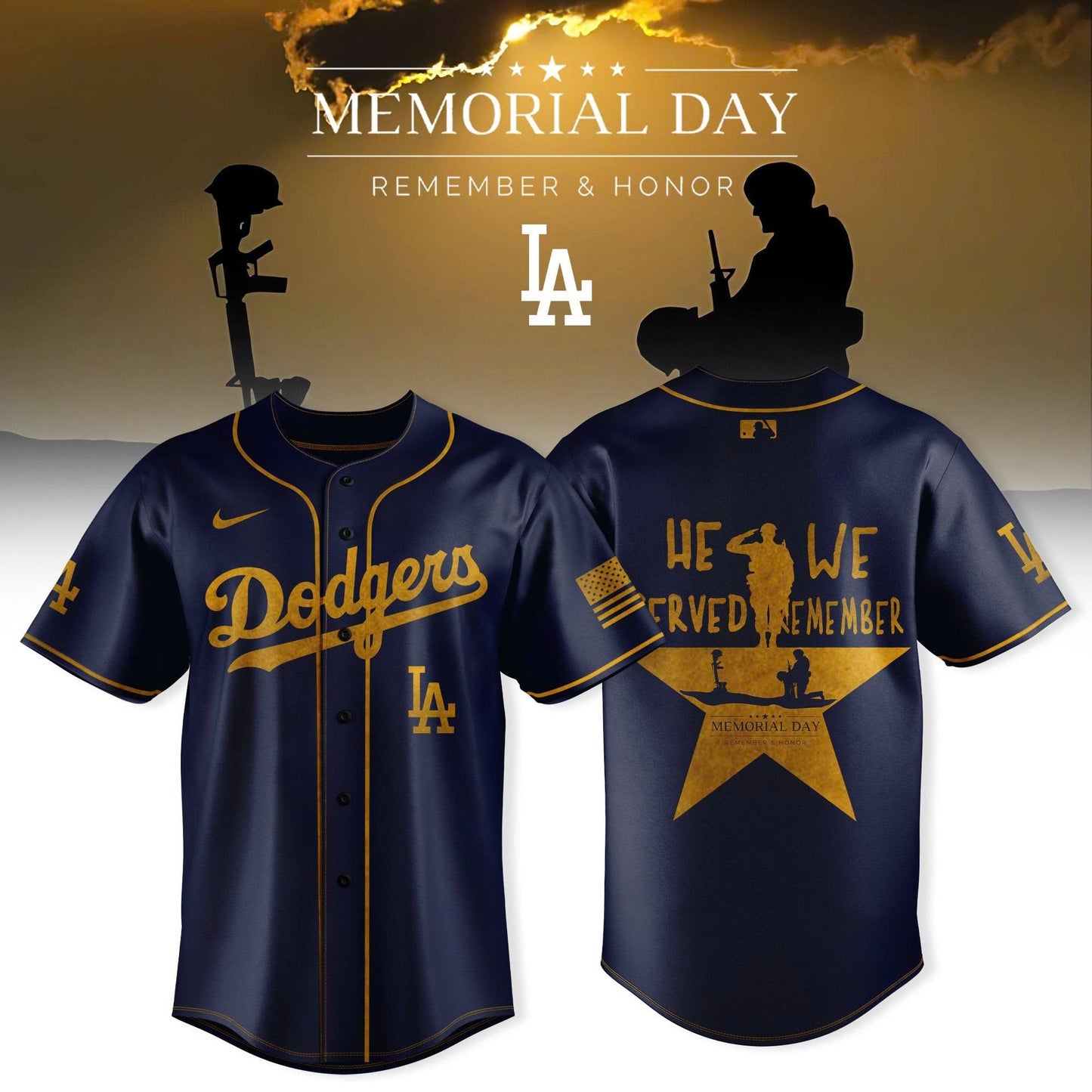 Los Angeles Dodgers Memorial Day 2026 Edition Jersey