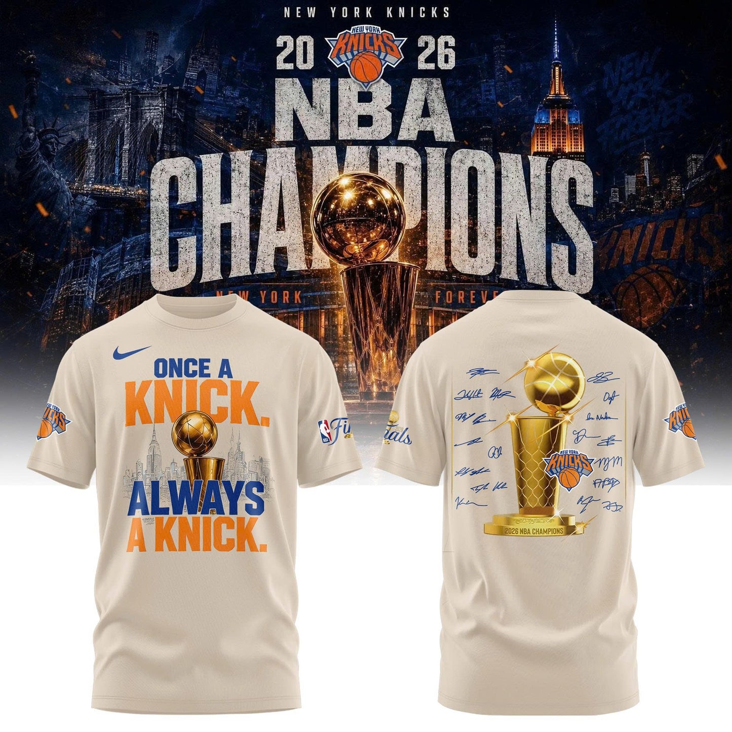 New York Knicks Basketball NBA Rings Champions Tshirt
