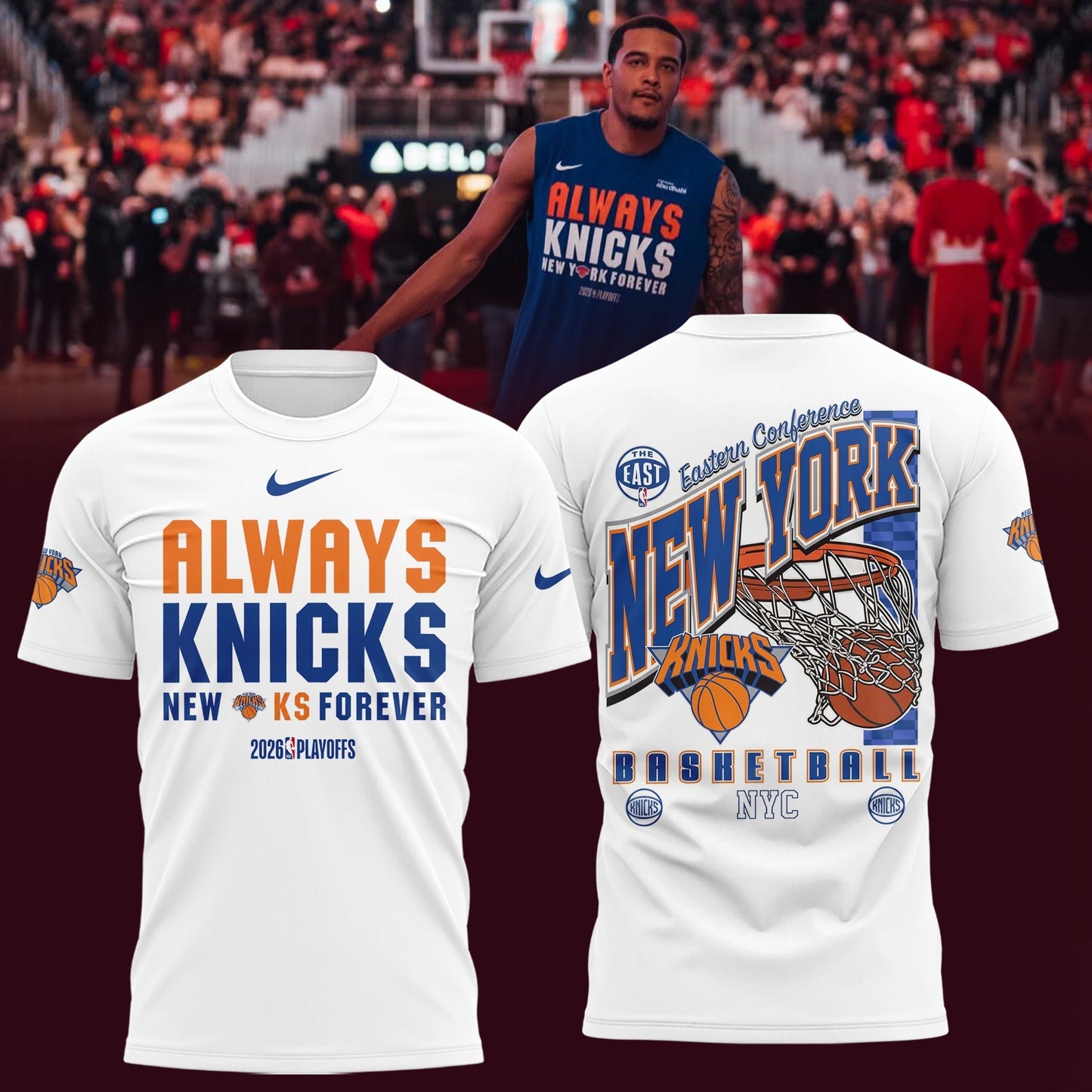 Limited Edition Always Knicks New York Forever 2026 Playoffs Shirt