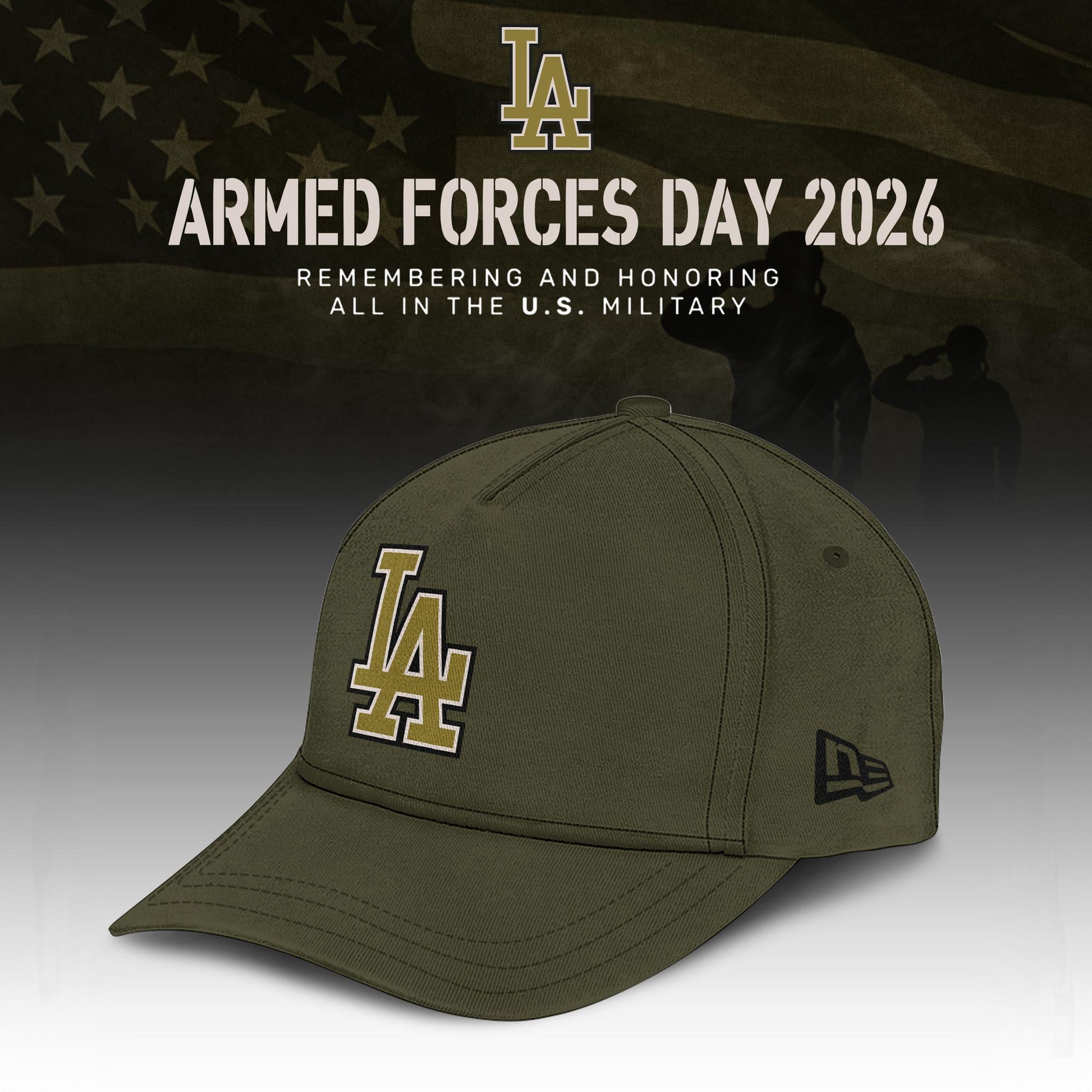 Los Angeles Dodgers 2026 Armed Forces Day Limited Edition Jersey