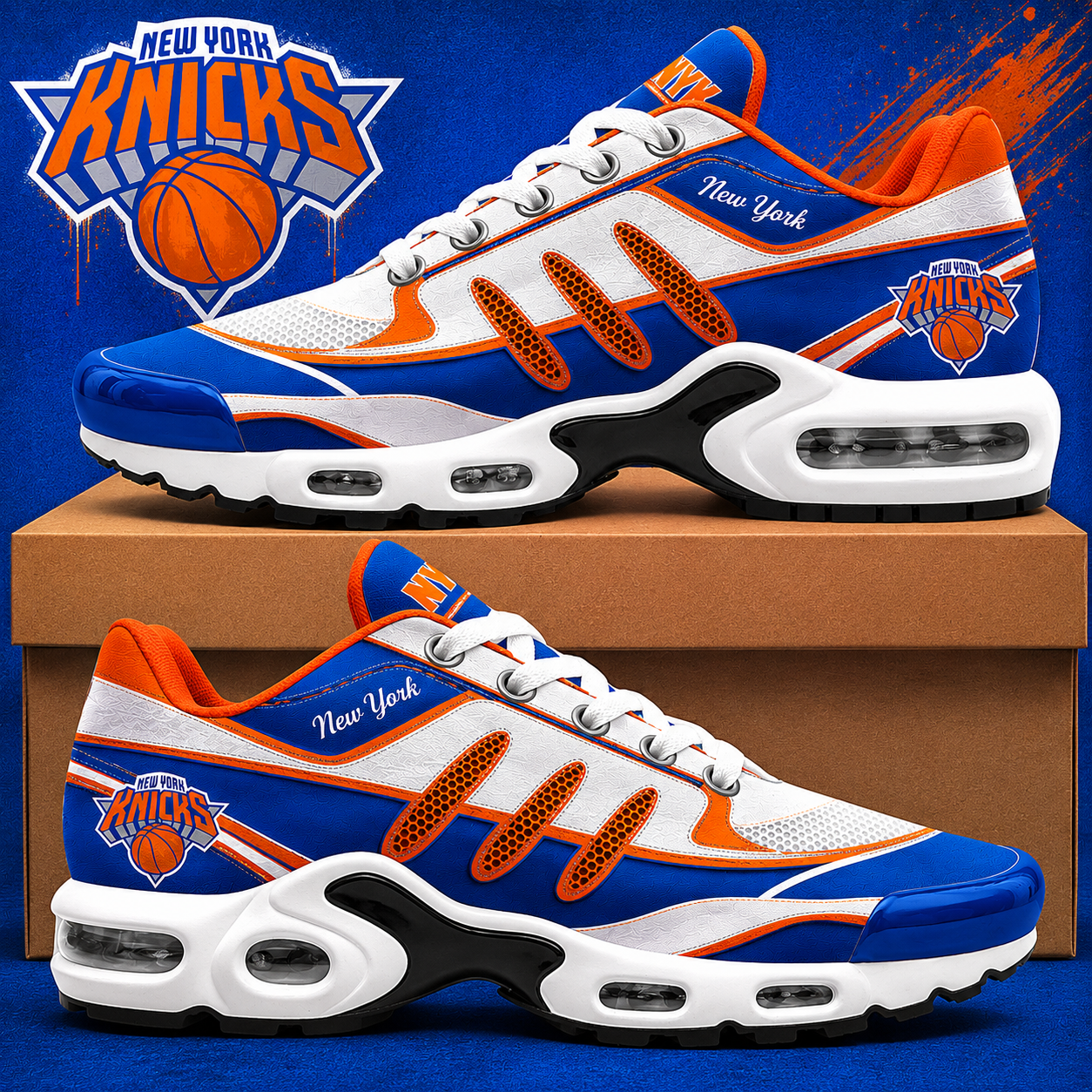 New York Knicks Shoes Play offs 2026 Limited Edition + Selling Out Fast v6