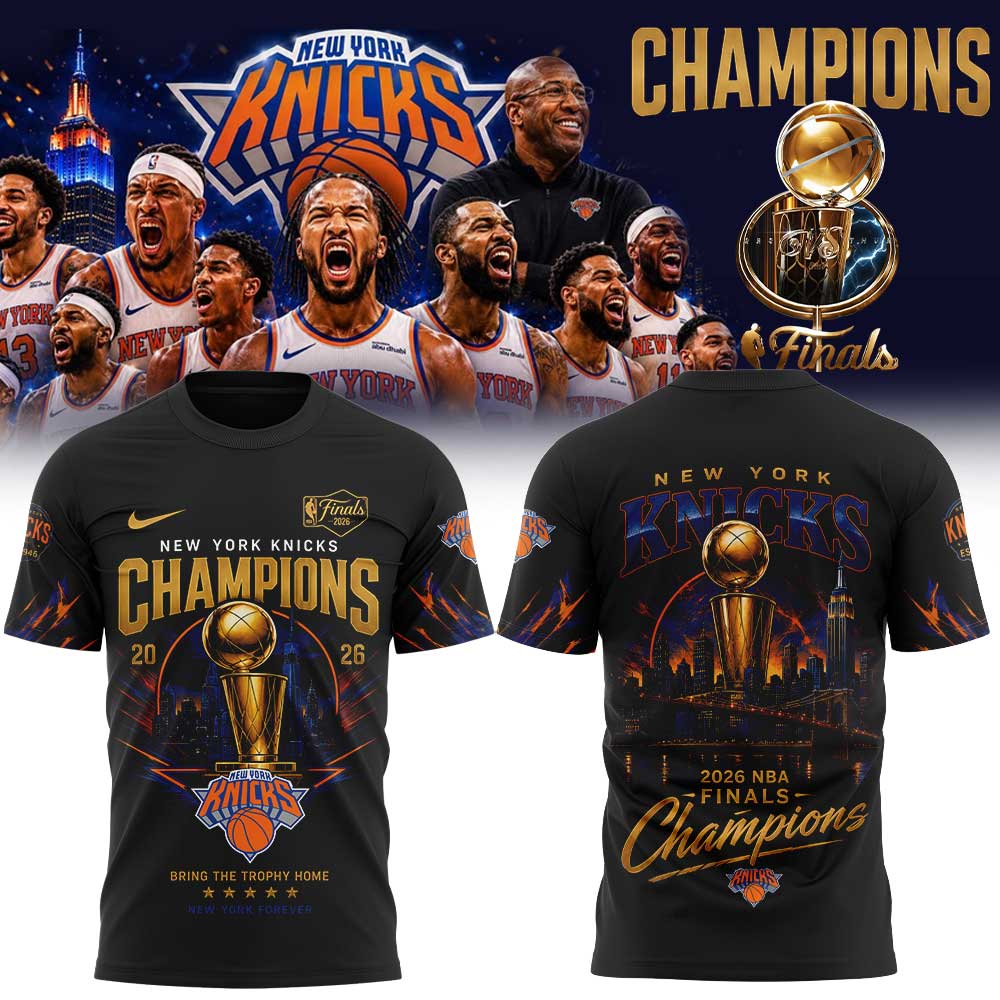 New York Knicks Basketball NBA Rings Champions Tshirt