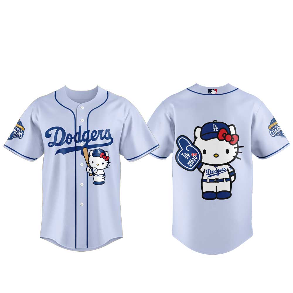 Los Angeles Dodgers. Hello Kitty 2026 Limited Edition Jersey