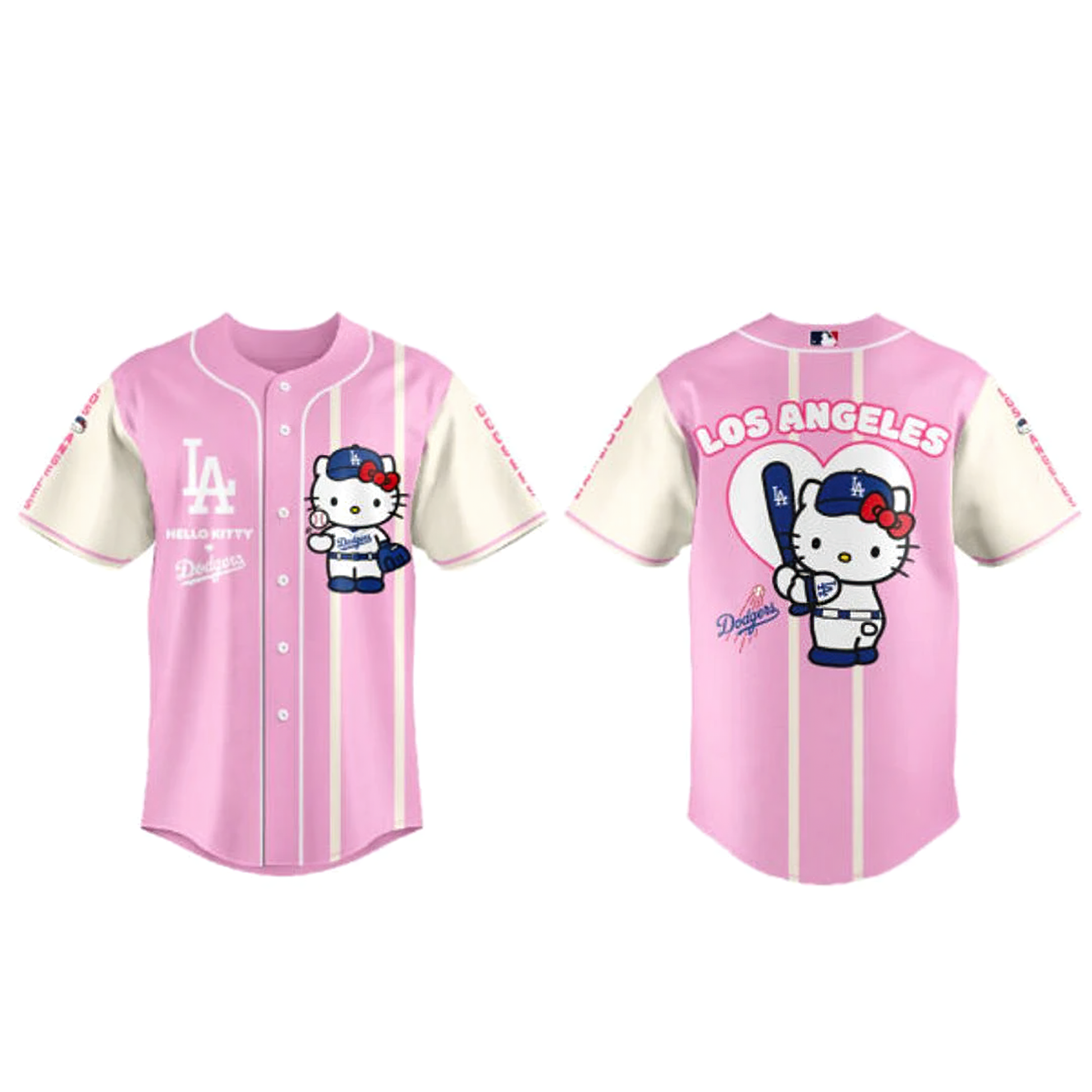 Los Angeles Dodgers x Hello Kitty 2026 Limited Edition Pink Jersey