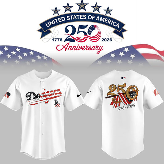 Los Angeles Dodgers 2026 Celebrate America’s 250th Anniversary Jersey 🦅⚾