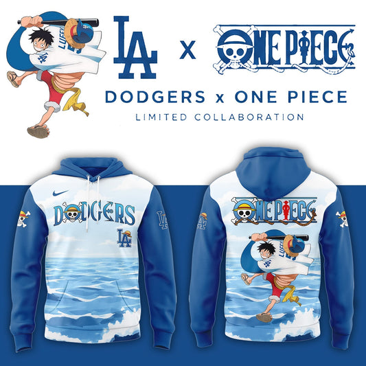 Los Angeles Dodgers One Piece Night ⚾ 🏴‍☠️ Hoodie