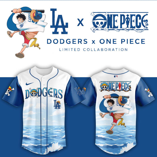 Los Angeles Dodgers 2026 One Piece Night Jersey ⚾🏴‍☠️