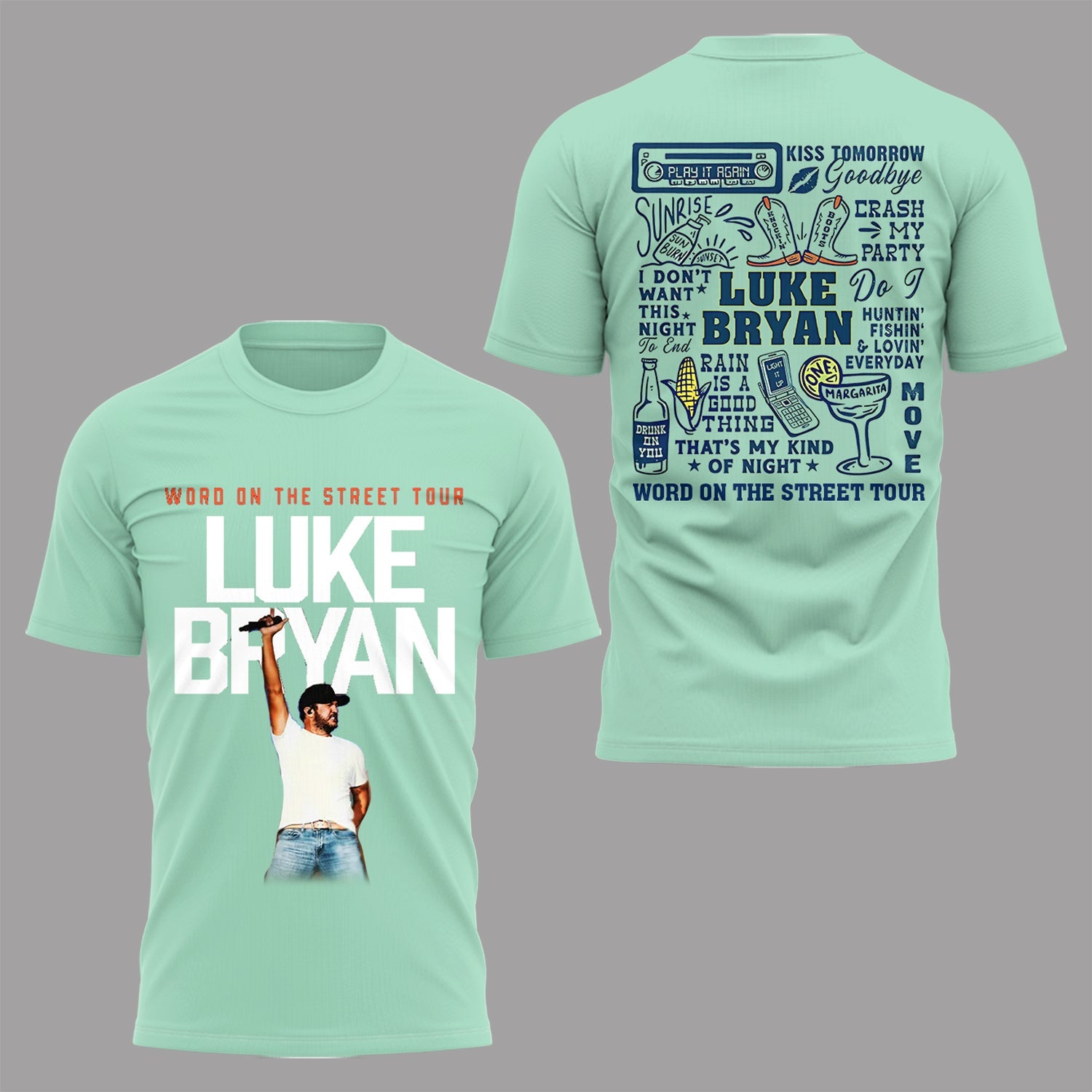 LB “Word On The Street Tour” 🎤🤠 Shirt