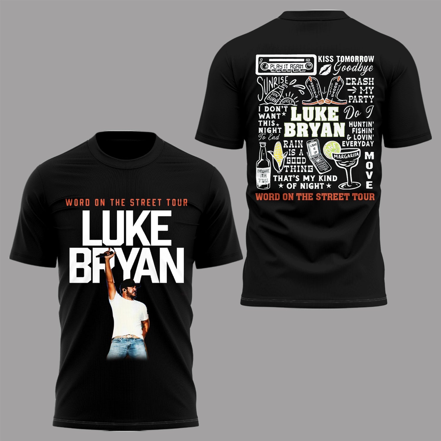 LB “Word On The Street Tour” 🎤🤠 Shirt
