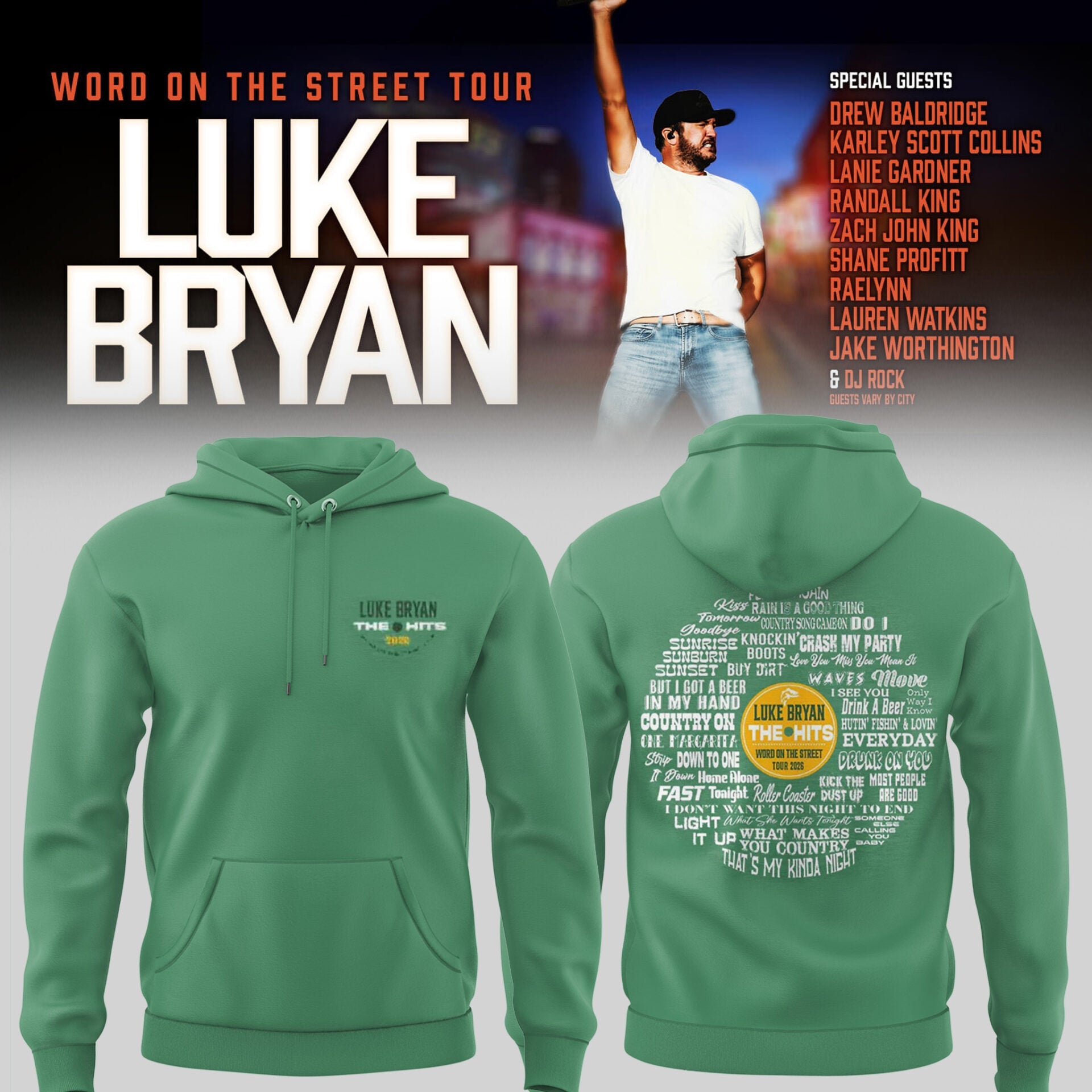 LB “Word On The Street Tour” 🎤🤠 Hoodie