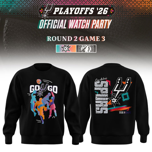 .2026 Game3 San Antonio Spurs Playoffs Sweater