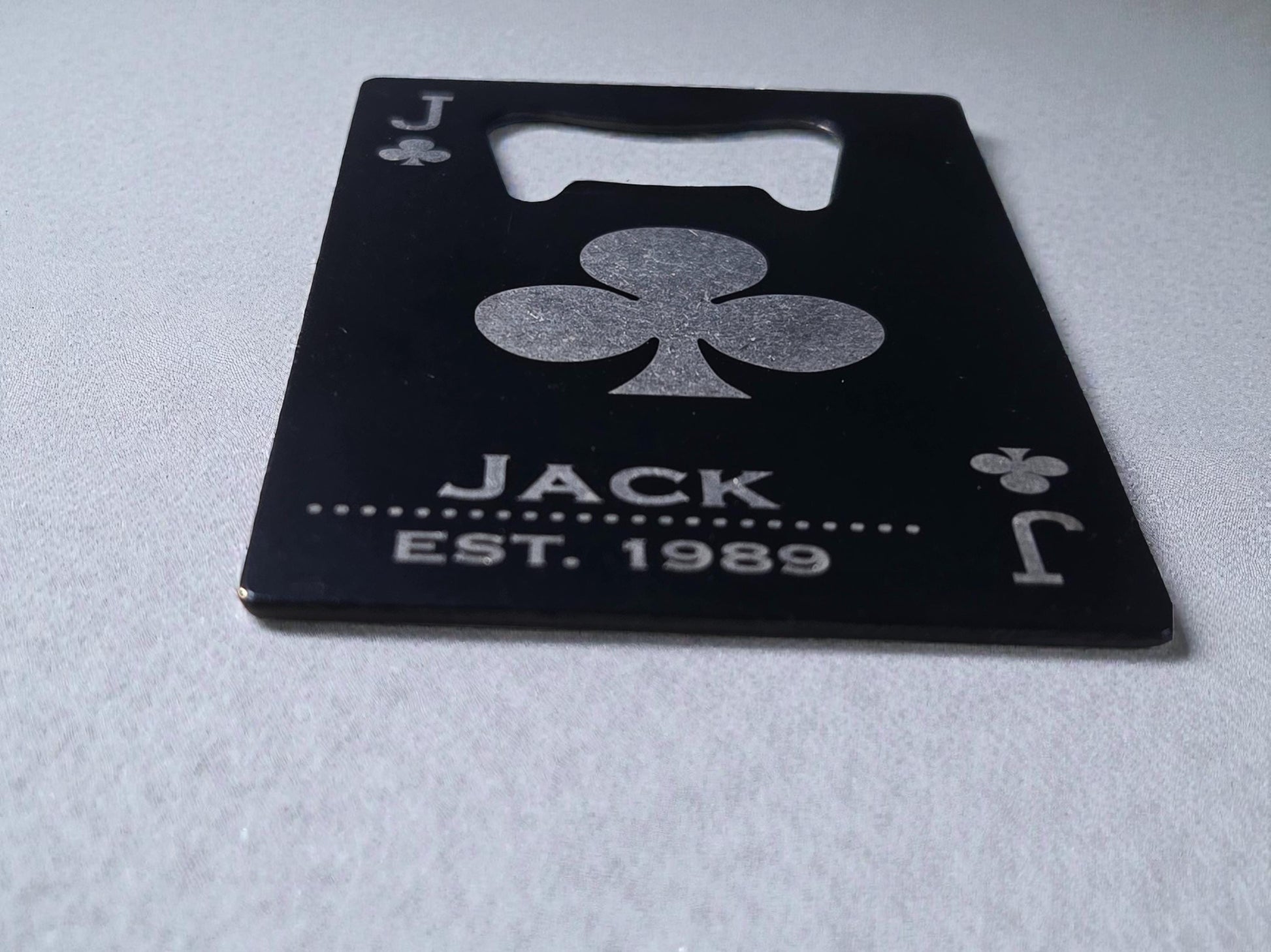 Magnetic Playing Card Bottle Opener, Magnet Beer Openers For Him, Personalized Poker Player Gifts