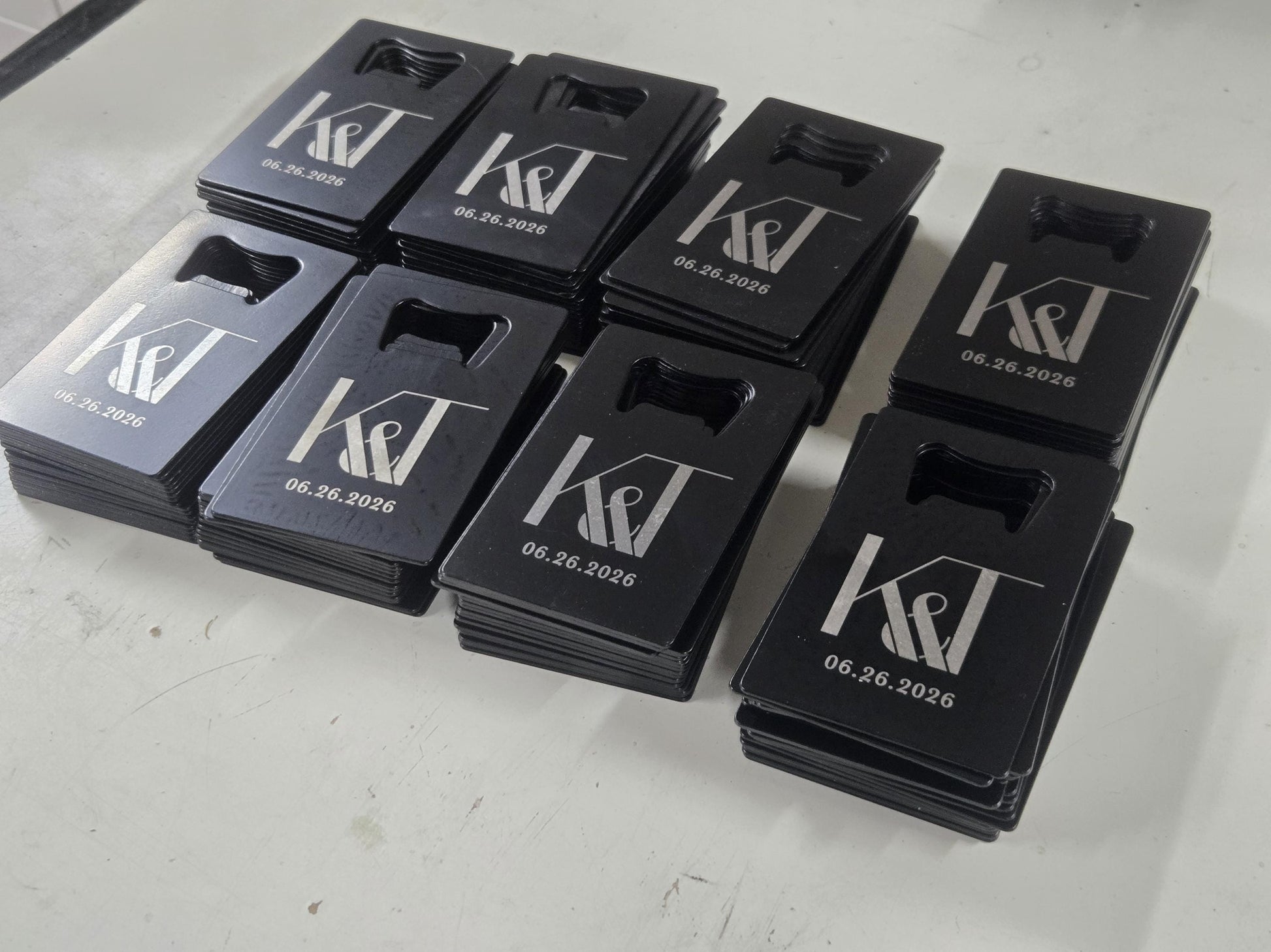 Custom Logo Bottle Opener, Laser Engraved Beer Openers With Your Graphic, Send Us Your Design