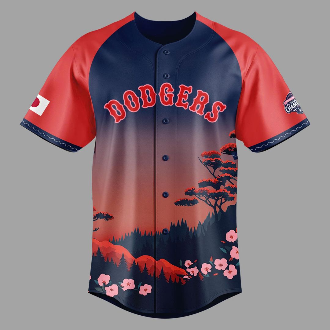 Los Angeles Dodgers 2026 Japanese Heritage Night Jersey