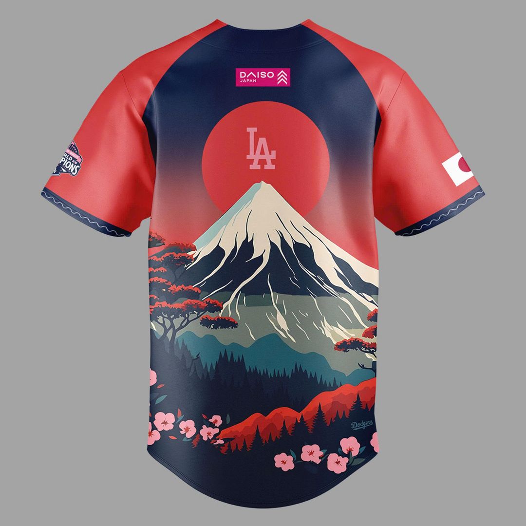 Los Angeles Dodgers 2026 Japanese Heritage Night Jersey