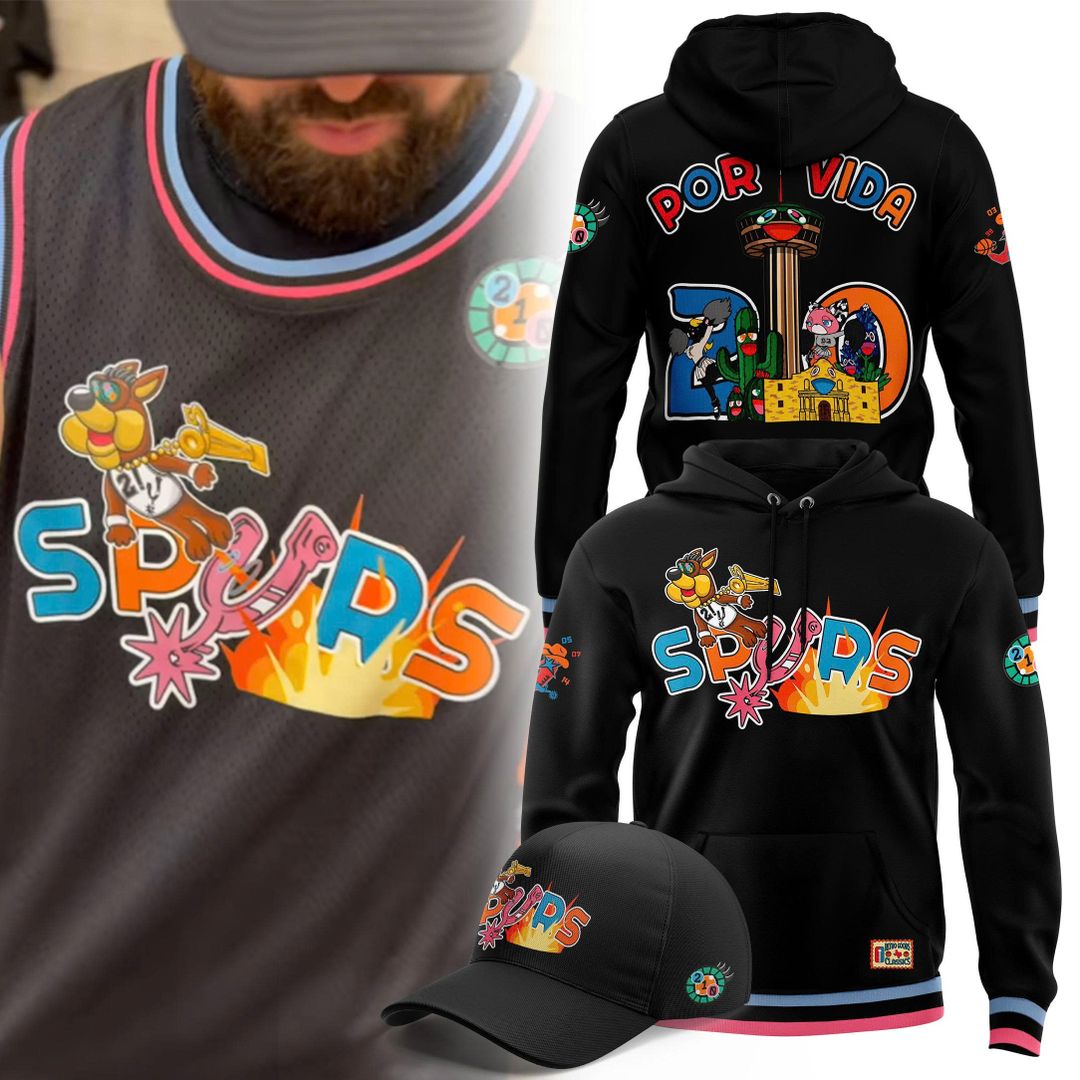 San Antonio Spurs 2026 New Hoodie