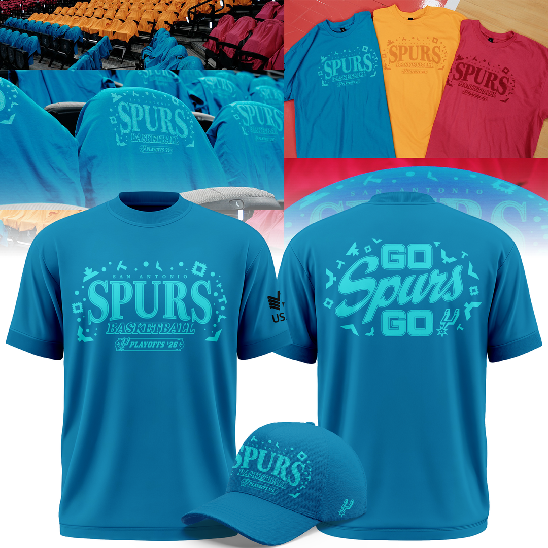 San Antonio Spurs 2026 NBA Playoffs T-Shirt - Round 2