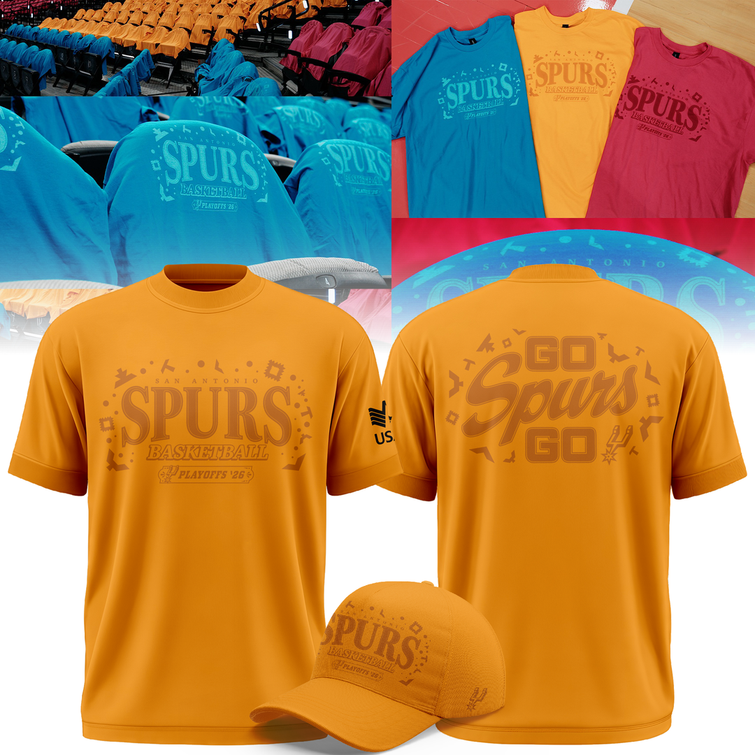 San Antonio Spurs 2026 NBA Playoffs T-Shirt - Round 2