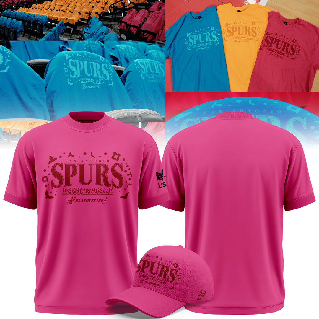 San Antonio Spurs 2026 NBA Playoffs T-Shirt - Round 2