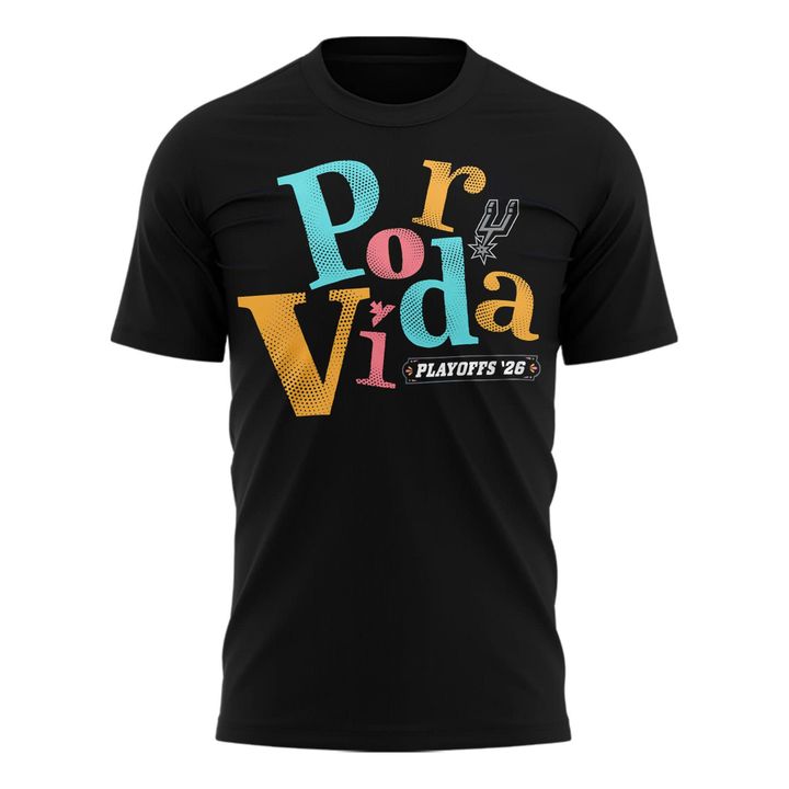 San Antonio Spurs 2026 Playoffs "Por Vida" Shirt - Round 2 -Game 5