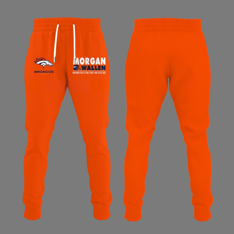 Exclusive Morgan Wallen x Denver Broncos - Still The Problem Tour 2026 Country Music Hoodie