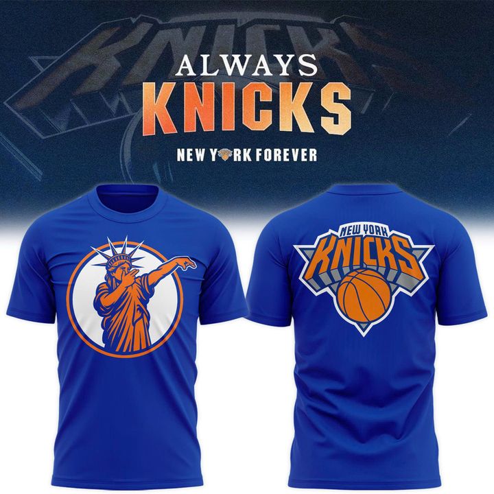 New York Knicks Statue of Liber3 T-Shirt