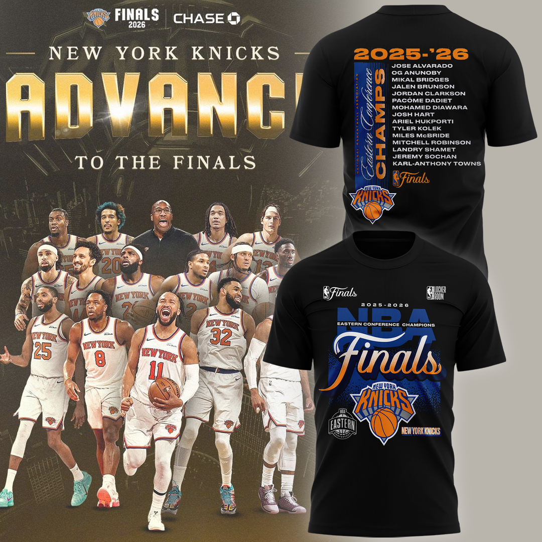 New York Knicks 2026 Eastern Conference Champions T-shirt