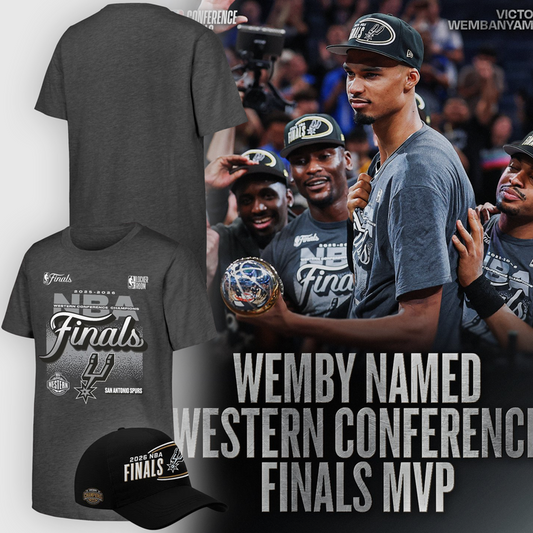 San Antonio Spurs 2026 NBA Western Conference Champions T-Shirt