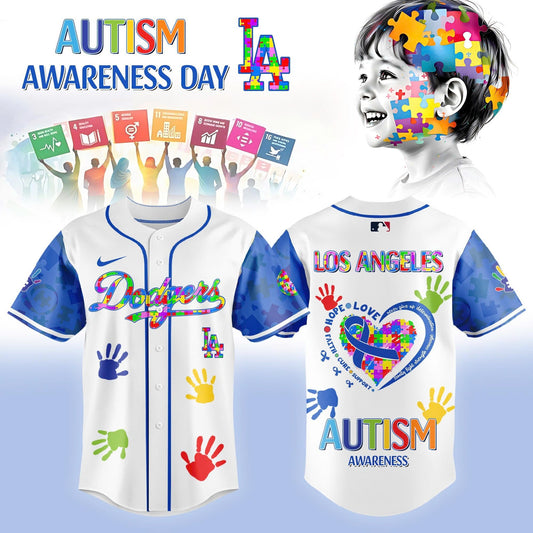 Los Angeles Dodgers x Autism Awareness 2026 Limited Edition Jersey