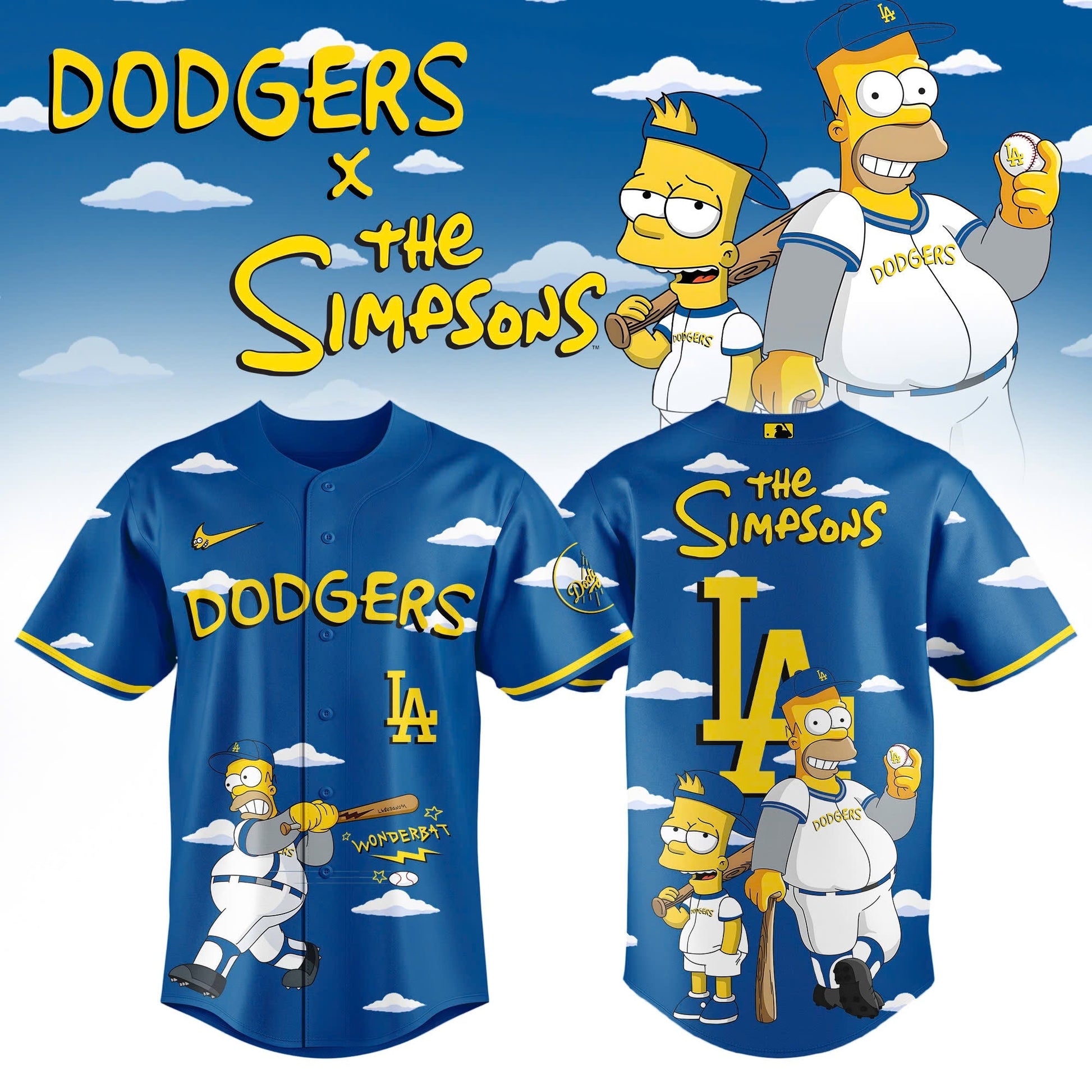 Los Angeles Dodgers x The Simpson 2026 Limited Editions Jersey