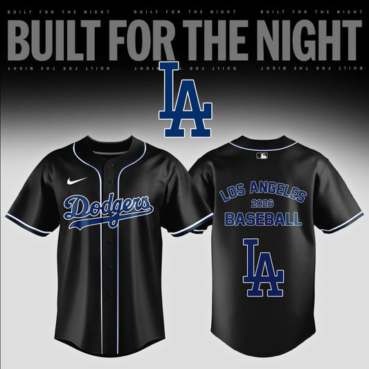 Los Angeles Dodgers 2026 Fashion Black Out Limited Edition Jersey