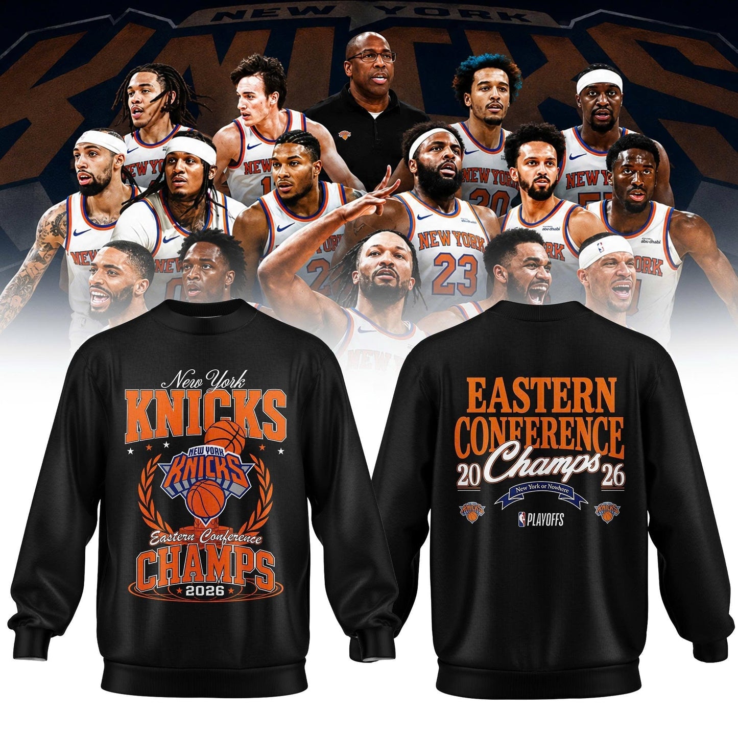 New York Knicks Eastern Conference Champions Sweater