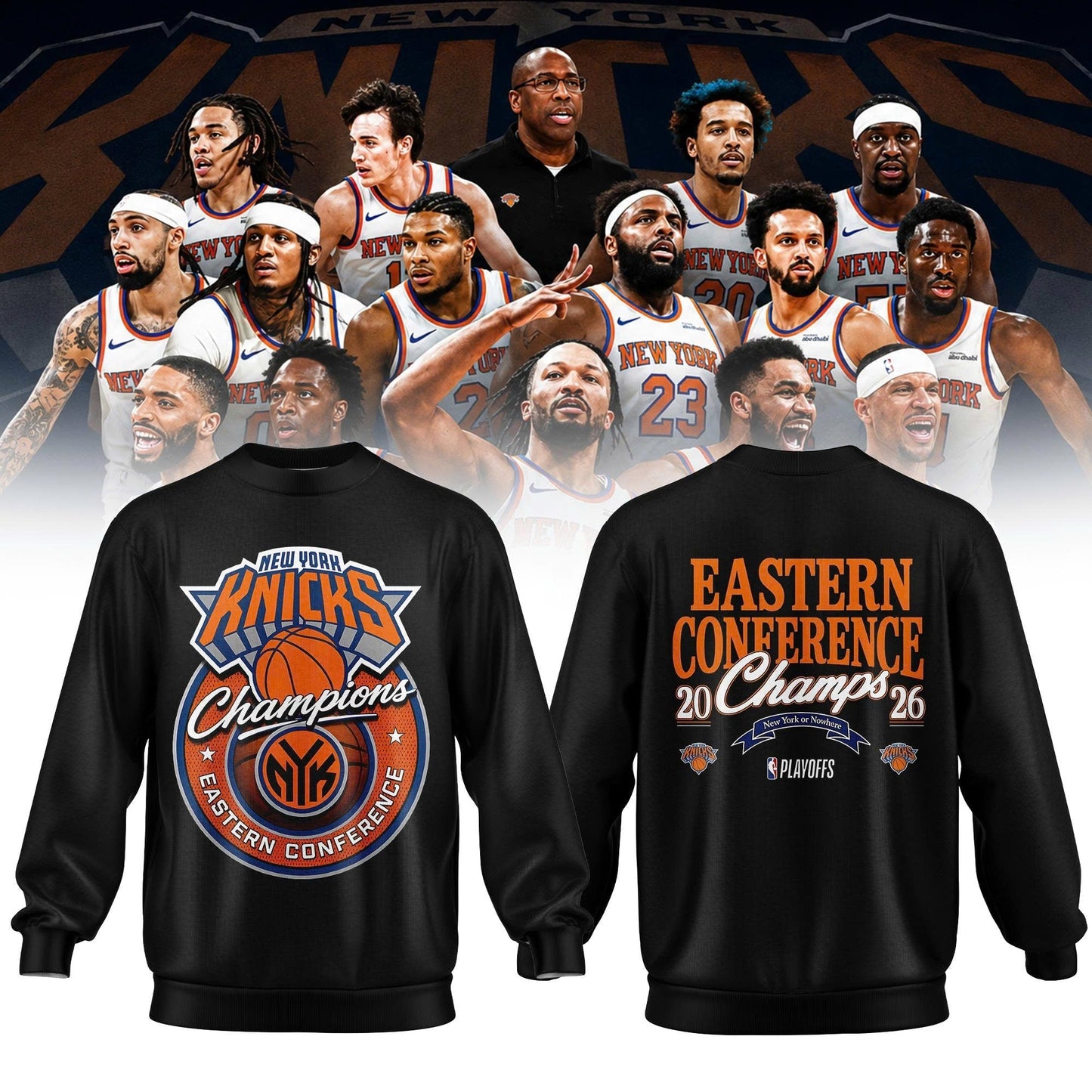 New York Knicks Eastern Conference Champions Sweater