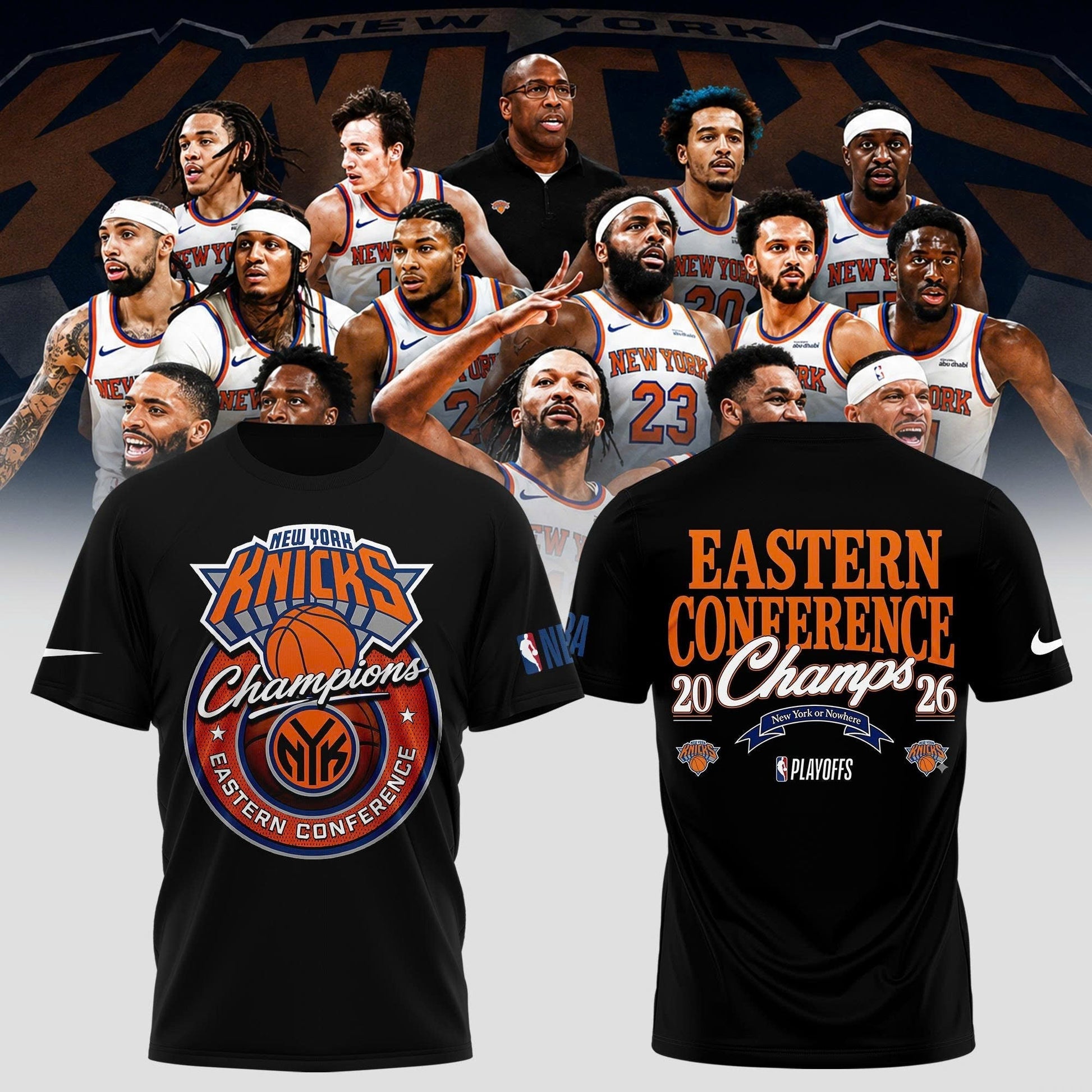 New York Knicks Eastern Conference Champions Tshirt