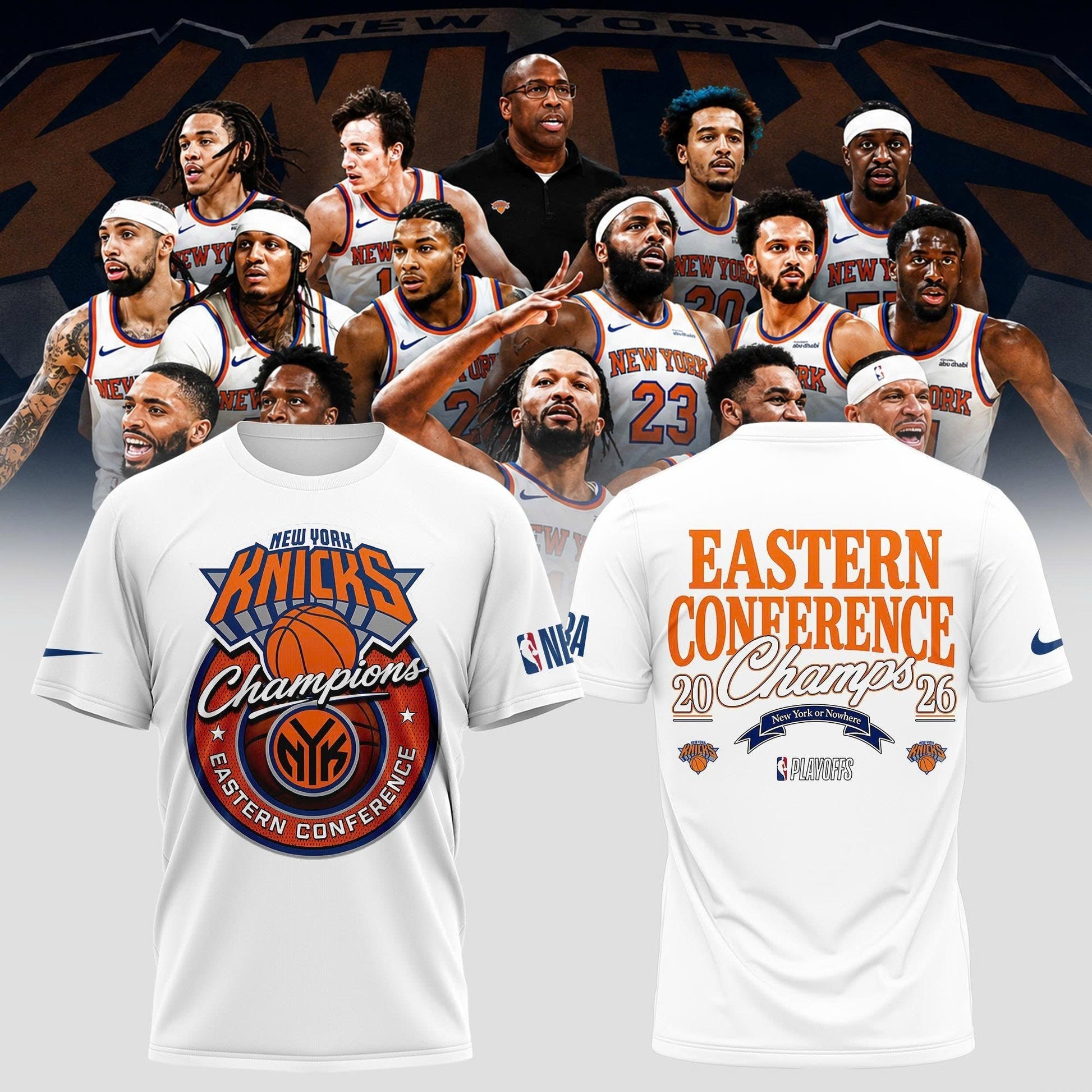 New York Knicks Eastern Conference Champions Tshirt